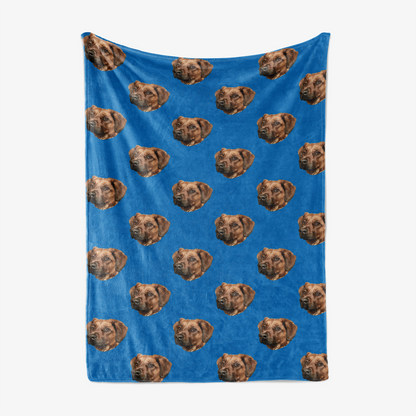 Original Pet Pop Art Fleece Blanket